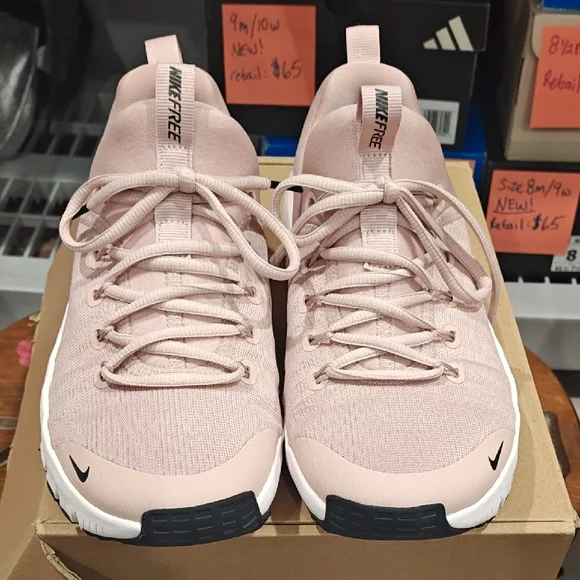 Nike Free Metcon 6 Premium 'Pink Oxford Light Soft Pink Black' - Picture 7 of 7
